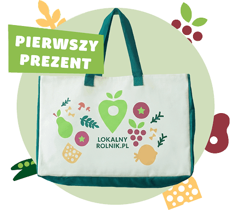Płócienna torba Lokalnego Rolnika