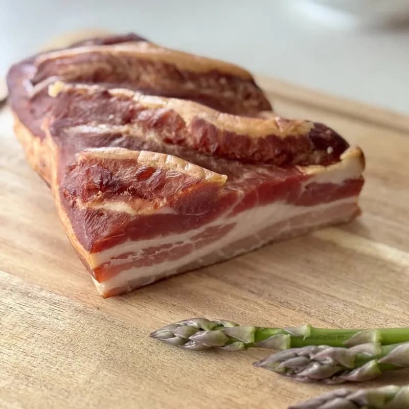 Boczek surowy wędzony ok 500 g