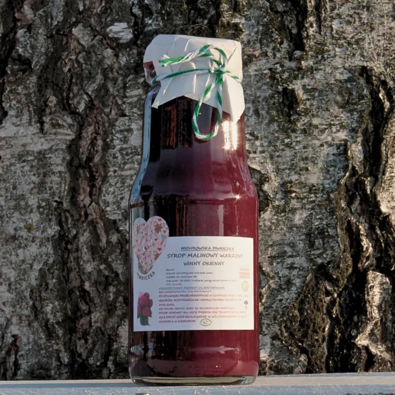 Syrop okienny malinowy EKO 310 ml