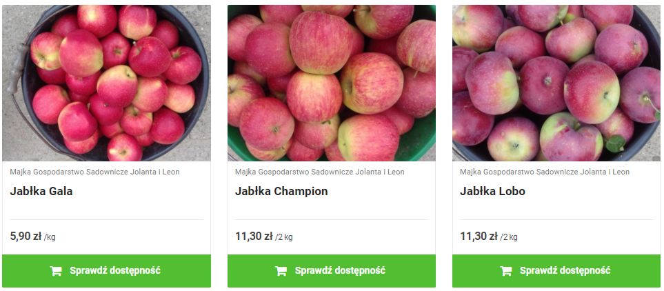 jabłka