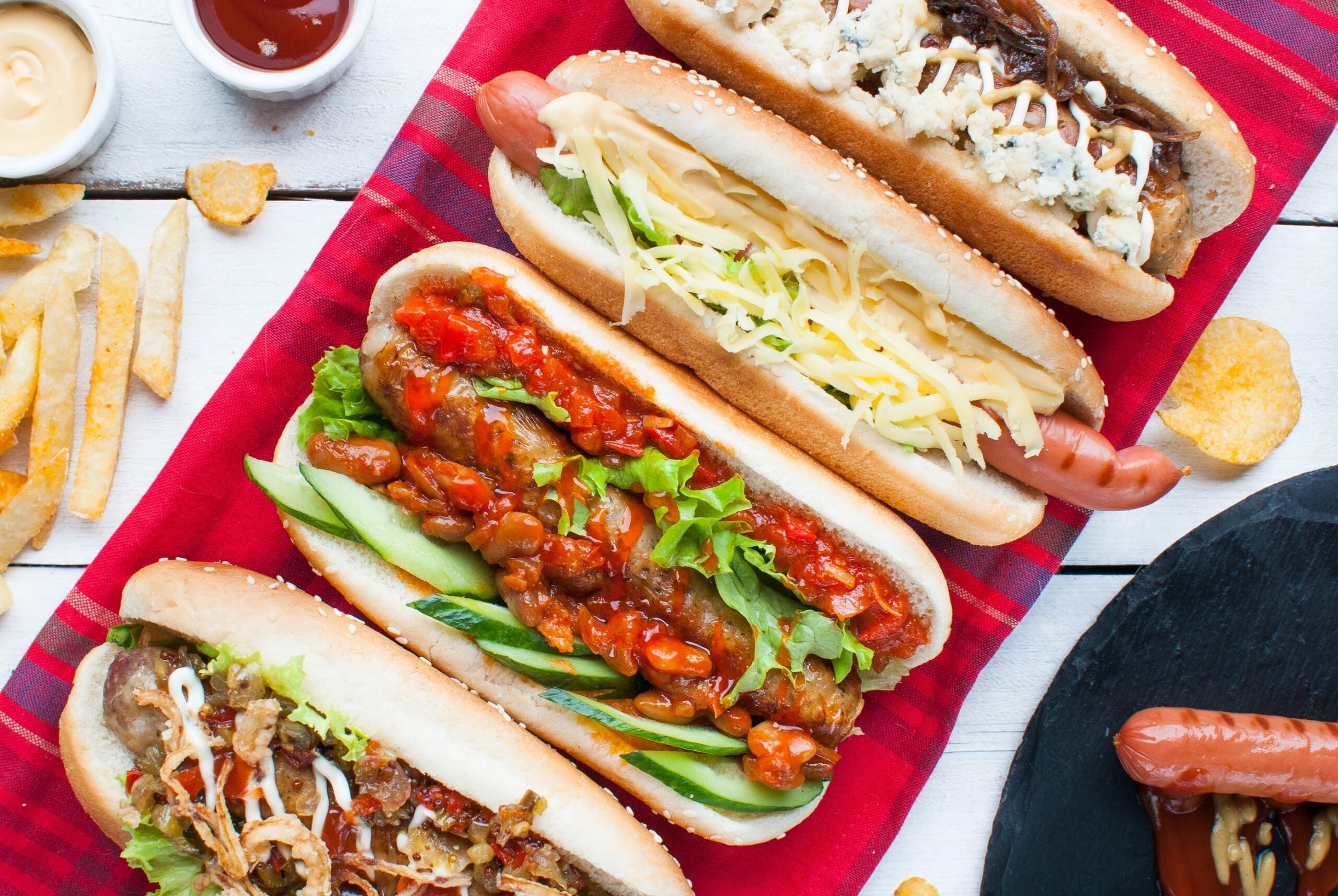 domowe hot dogi